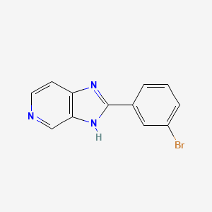 molecular formula C12H8BrN3 B1627953 2-(3-Bromo-phenyl)-1H-imidazo[4,5-C]pyridine CAS No. 850348-92-4