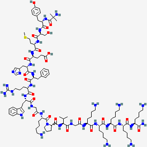 1-Aib-17,18,19-lys-acth nonadecapeptide (1-19)