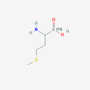 molecular formula C5H11NO2S B1627972 DL-Methionine-1-13C CAS No. 68799-90-6