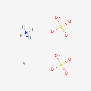molecular formula H4NO8S2V-3 B1627975 Ammonium vanadium(III) sulfate CAS No. 22723-49-5