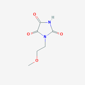 1-(2-Methoxyethyl)imidazolidine-2,4,5-trione