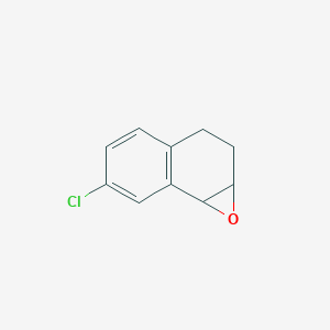 6-Chloro-1a,2,3,7b-tetrahydro-1-oxa-cyclopropa[a]naphthalene