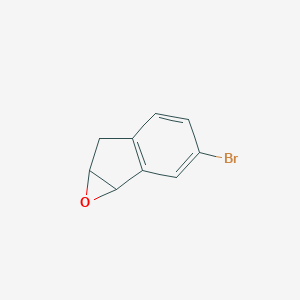 3-Bromo-6,6a-dihydro-1aH-1-oxa-cyclopropa[a]indene