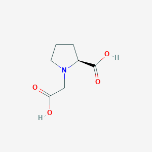 molecular formula C7H11NO4 B1628000 1-(Carboxymethyl)-L-proline CAS No. 33012-76-9