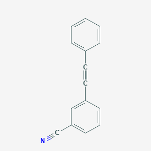 molecular formula C15H9N B1628009 3-(Phenylethynyl)benzonitrile CAS No. 37696-03-0