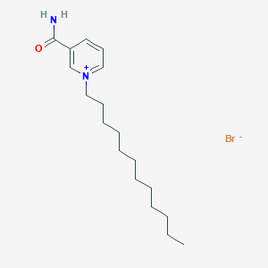 molecular formula C18H31BrN2O B1628015 3-Carbamoyl-1-dodecylpyridin-1-ium bromide CAS No. 25421-89-0