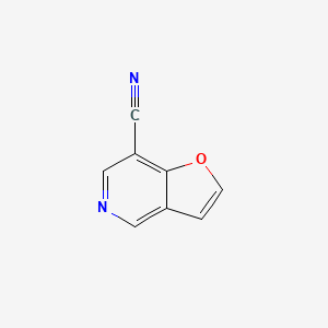 molecular formula C8H4N2O B1628018 Furo[3,2-C]pyridine-7-carbonitrile CAS No. 603302-76-7