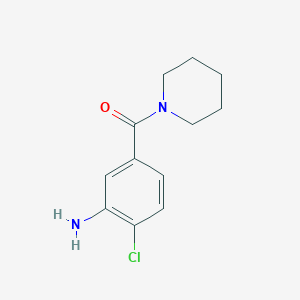 (3-Amino-4-chlorophenyl)(piperidin-1-yl)methanone