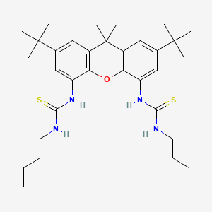 molecular formula C33H50N4OS2 B1628051 Chloride ionophore IV CAS No. 187404-67-7