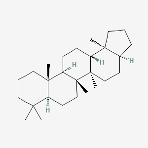 molecular formula C27H46 B1628055 A'-Neo-22,29,30-trinorgammacerane, (17alpha)- CAS No. 53584-59-1
