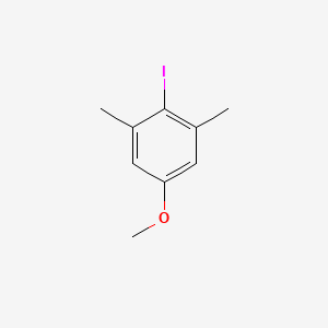 molecular formula C9H11IO B1628064 2-Iodo-5-methoxy-1,3-dimethylbenzene CAS No. 90609-47-5