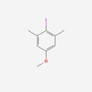 molecular formula C9H11IO B1628064 2-碘-5-甲氧基-1,3-二甲基苯 CAS No. 90609-47-5