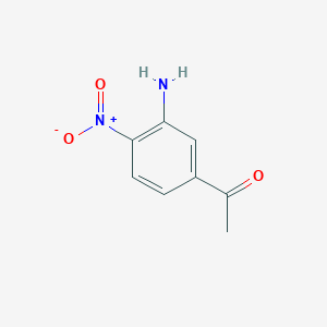 molecular formula C8H8N2O3 B1628065 1-(3-氨基-4-硝基苯基)乙酮 CAS No. 79127-41-6