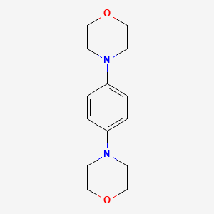 molecular formula C14H20N2O2 B1628066 1,4-Dimorpholinobenzene CAS No. 4096-22-4