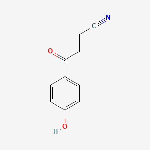 4-(4-Hydroxyphenyl)-4-oxobutanenitrile