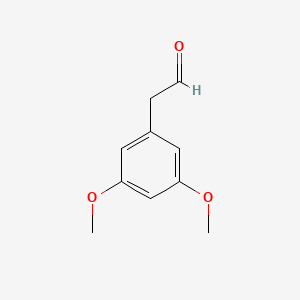 molecular formula C10H12O3 B1628073 2-(3,5-Dimethoxyphenyl)acetaldehyde CAS No. 63165-30-0