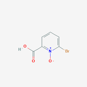 molecular formula C6H4BrNO3 B1628099 2-Pyridinecarboxylic acid, 6-bromo-, 1-oxide CAS No. 94781-88-1