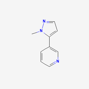 3-(1-methyl-1H-pyrazol-5-yl)pyridine