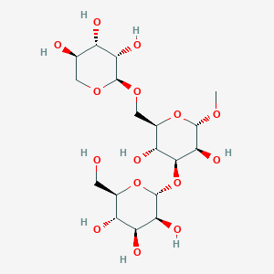 molecular formula C18H32O15 B1628111 Fucosyllactose CAS No. 108795-32-0