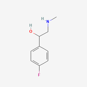 B1628117 1-(4-Fluorophenyl)-2-(methylamino)ethanol CAS No. 451-45-6
