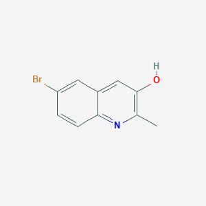 molecular formula C10H8BrNO B1628128 6-溴-2-甲基喹啉-3-醇 CAS No. 60131-25-1