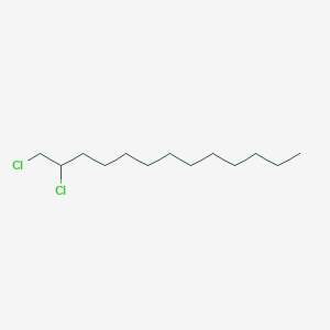 molecular formula C13H26Cl2 B1628136 1,2-Dichlorotridecane CAS No. 701920-72-1