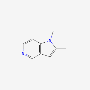 molecular formula C9H10N2 B1628138 1,2-Dimethyl-1H-pyrrolo[3,2-C]pyridine CAS No. 680859-99-8