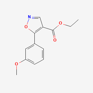 Ethyl-5-(3-methoxyphenyl)-isoxazole-4-carboxylate