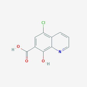 5-Chloro-8-hydroxyquinoline-7-carboxylic acid