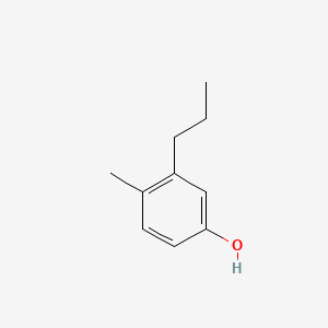 molecular formula C10H14O B1628153 4-Methyl-3-propylphenol CAS No. 61783-87-7