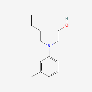 molecular formula C13H21NO B1628154 2-[Butyl(3-methylphenyl)amino]ethan-1-ol CAS No. 6399-92-4