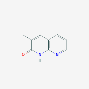 molecular formula C9H8N2O B1628155 3-Methyl-1,8-naphthyridin-2(1H)-one CAS No. 40000-89-3