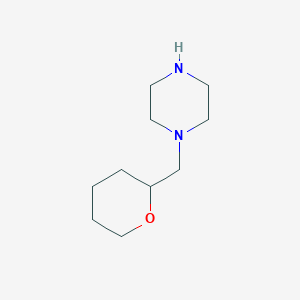 1-[(Oxan-2-yl)methyl]piperazine