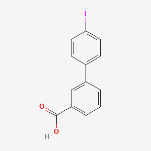 molecular formula C13H9IO2 B1628161 4'-Iodobiphenyl-3-carboxylic acid CAS No. 57498-62-1