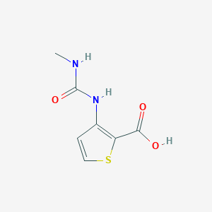 3-[(Methylcarbamoyl)amino]thiophene-2-carboxylic acid