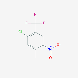 1-Chloro-5-methyl-4-nitro-2-(trifluoromethyl)benzene