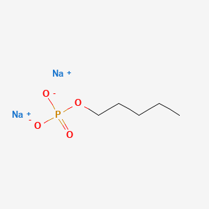 molecular formula C5H11Na2O4P B1628178 Disodium pentyl phosphate CAS No. 68698-61-3
