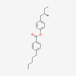 (S)-p-(2-Methylbutyl)phenyl p-pentylbenzoate