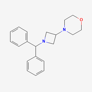 4-[1-(Diphenylmethyl)azetidin-3-yl]morpholine