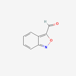 molecular formula C8H5NO2 B1628194 Benzo[c]isoxazole-3-carbaldehyde CAS No. 74052-97-4