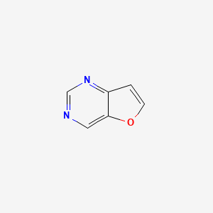 molecular formula C6H4N2O B1628203 呋喃并[3,2-D]嘧啶 CAS No. 4437-16-5