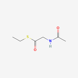 molecular formula C6H11NO2S B1628205 N-乙酰硫代甘氨酸 S-乙酯 CAS No. 4396-62-7