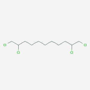 molecular formula C11H20Cl4 B1628220 1,2,10,11-Tetrachloroundecane CAS No. 210049-49-3