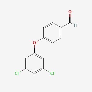 B1628239 4-(3,5-Dichlorophenoxy)benzaldehyde CAS No. 397872-10-5