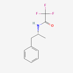 molecular formula C11H12F3NO B1628271 2,2,2-Trifluoro-N-[(2R)-1-phenylpropan-2-yl]acetamide CAS No. 57573-45-2
