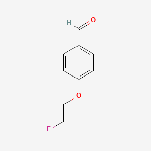 molecular formula C9H9FO2 B1628276 4-(2-Fluoroethoxy)benzaldehyde CAS No. 2967-92-2