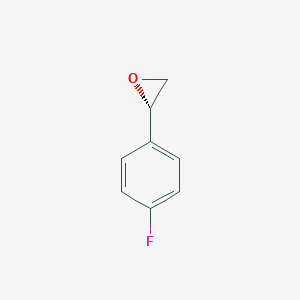 molecular formula C8H7FO B162833 (R)-(4-氟苯基)环氧乙烷 CAS No. 134356-73-3