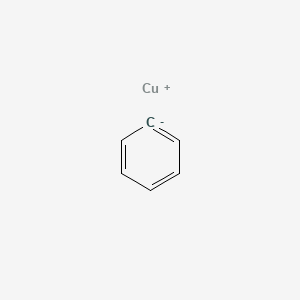 molecular formula C6H5Cu B1628337 Copper, phenyl- CAS No. 3220-49-3