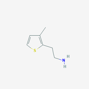 molecular formula C7H11NS B1628350 2-(3-Methyl-2-thienyl)ethanamine CAS No. 125140-63-8