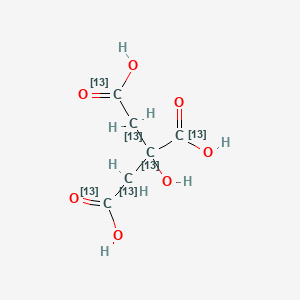 molecular formula C6H8O7 B1628370 Citric acid-13C6 CAS No. 287389-42-8